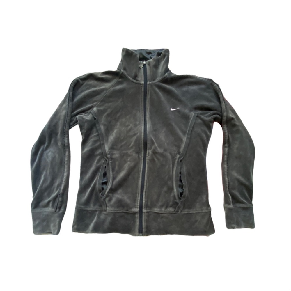 Velour Track Jacket